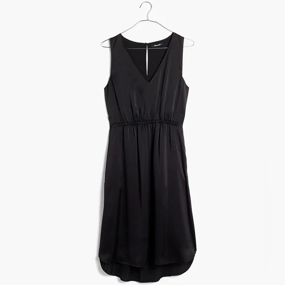 Madewell Night Out Dress Black Size 0 - Picture 4 of 4